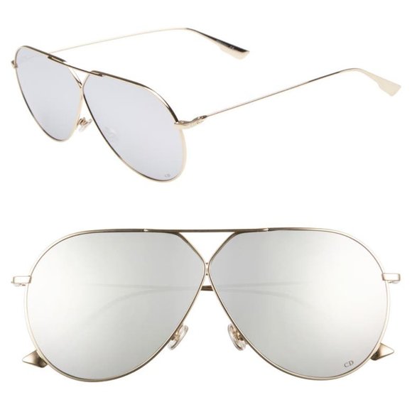 Christian Dior 65mm Aviator Sunglasses main image 14